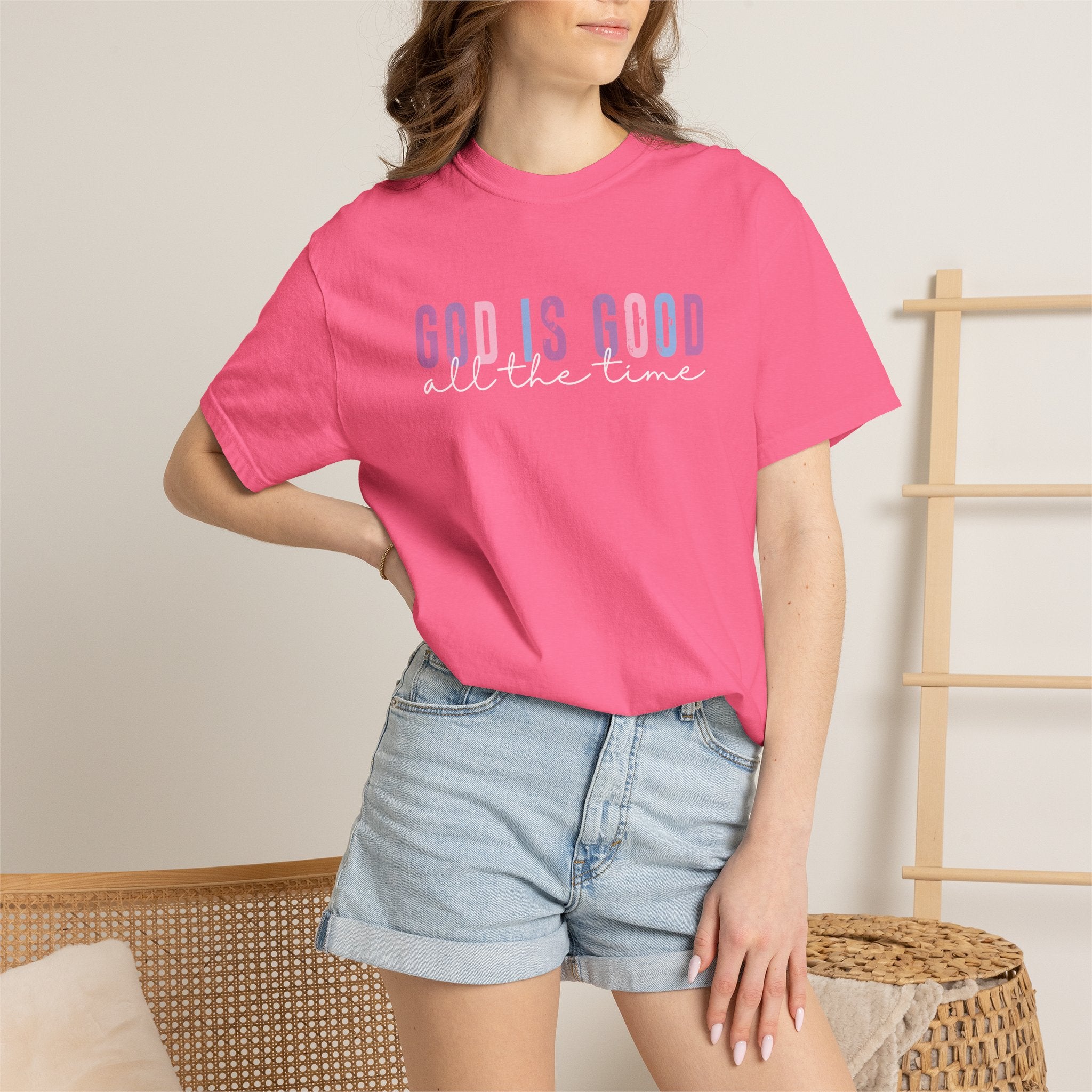 God Is Good Tee — 'God Is Good All The Time' Faith Graphic T-Shirt