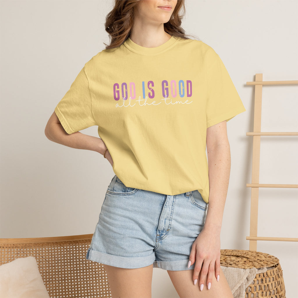 God Is Good Tee — 'God Is Good All The Time' Faith Graphic T-Shirt