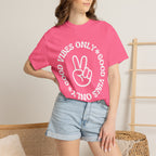 Good Vibes Only Peace Sign T-Shirt
