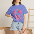Mama Floral T-Shirt — Pink Flower Circle Mothers Day Gift