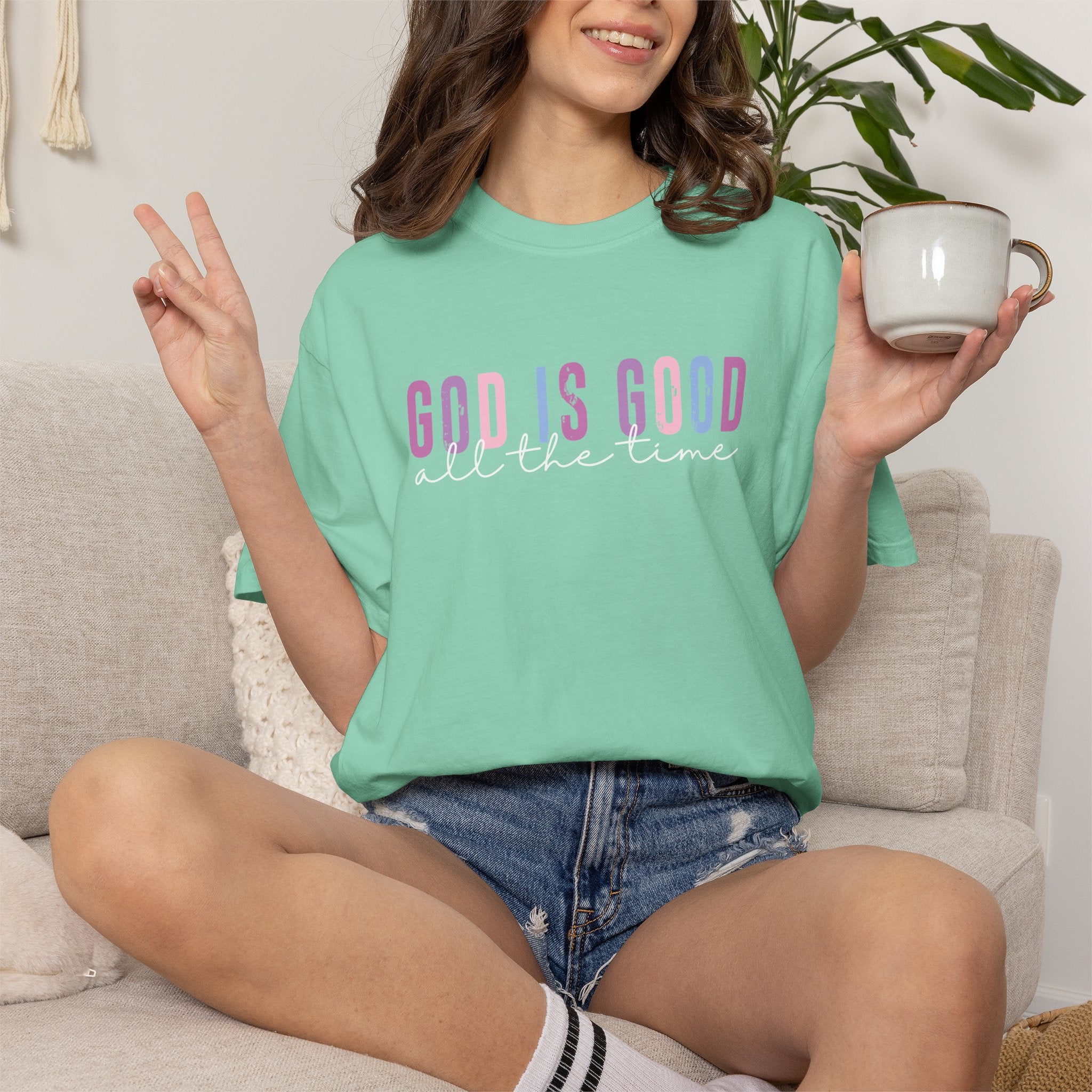 God Is Good T-Shirt — 'God Is Good All the Time' Inspirational Christian Tee