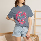 Mama Floral T-Shirt — Pink Flower Circle Mothers Day Gift