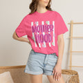 Motherhood Retro Flower T-Shirt — Vintage-Inspired Mom Tee