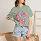 Mama Floral T-Shirt — Pink Flower Circle Mothers Day Gift