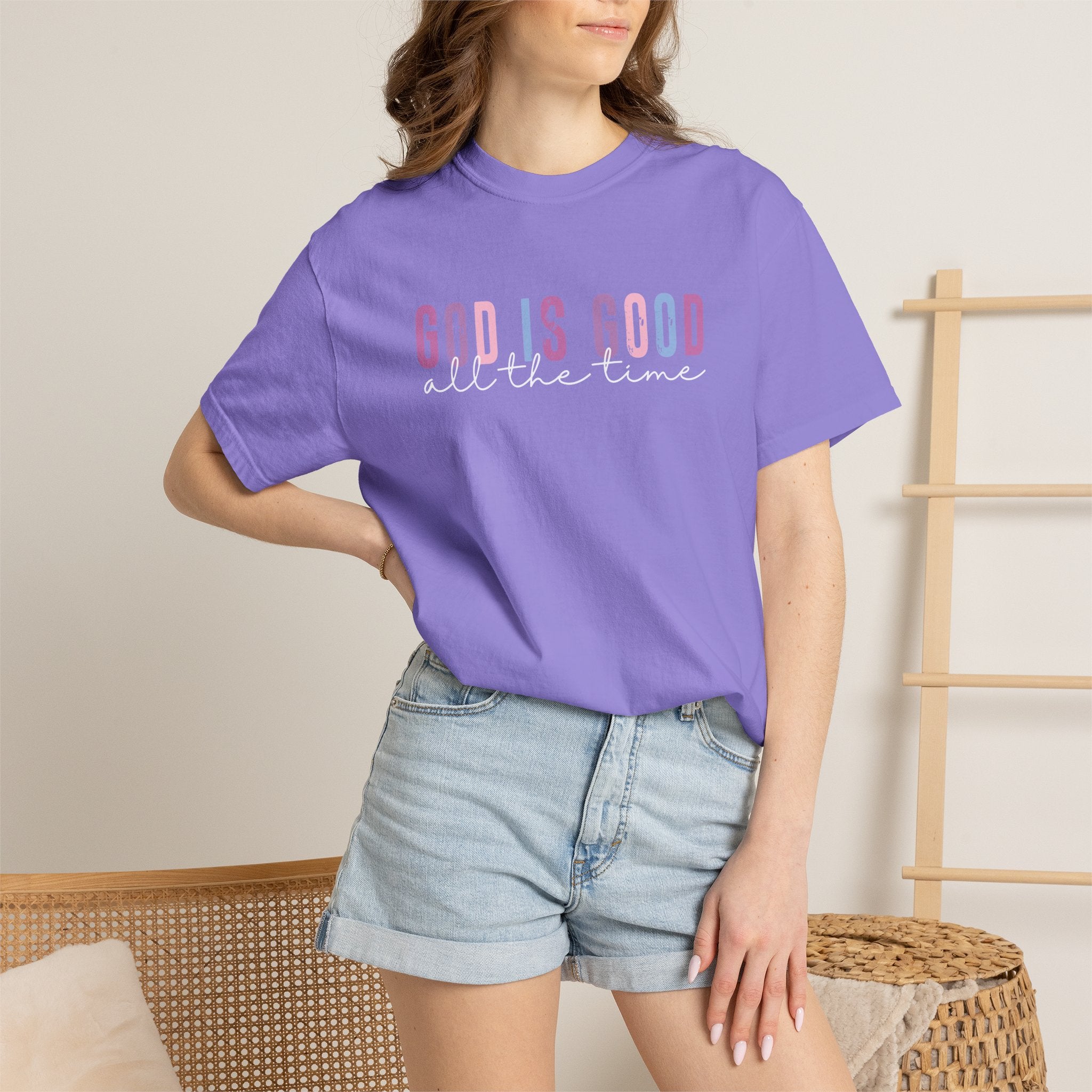 God Is Good Tee — 'God Is Good All The Time' Faith Graphic T-Shirt