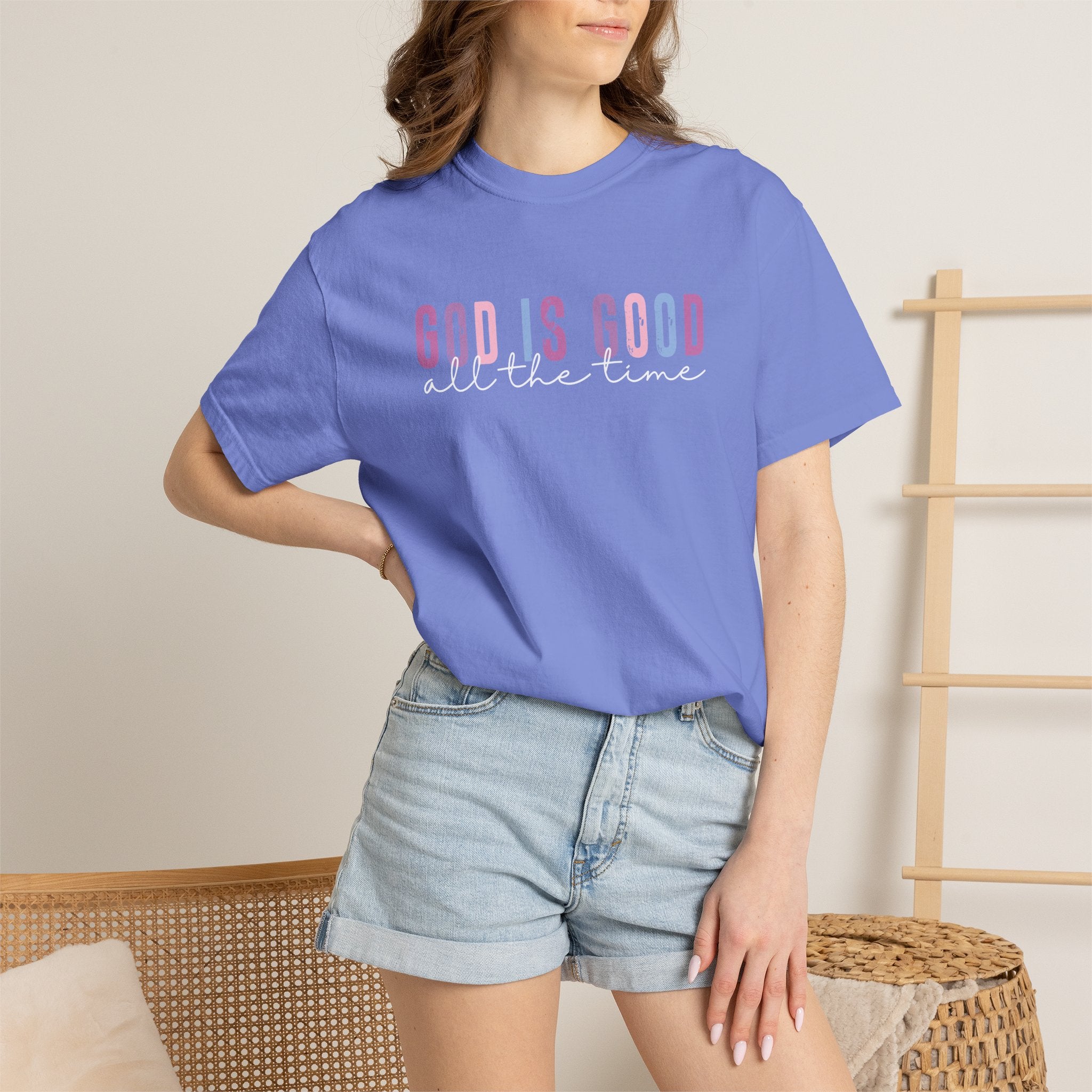 God Is Good Tee — 'God Is Good All The Time' Faith Graphic T-Shirt
