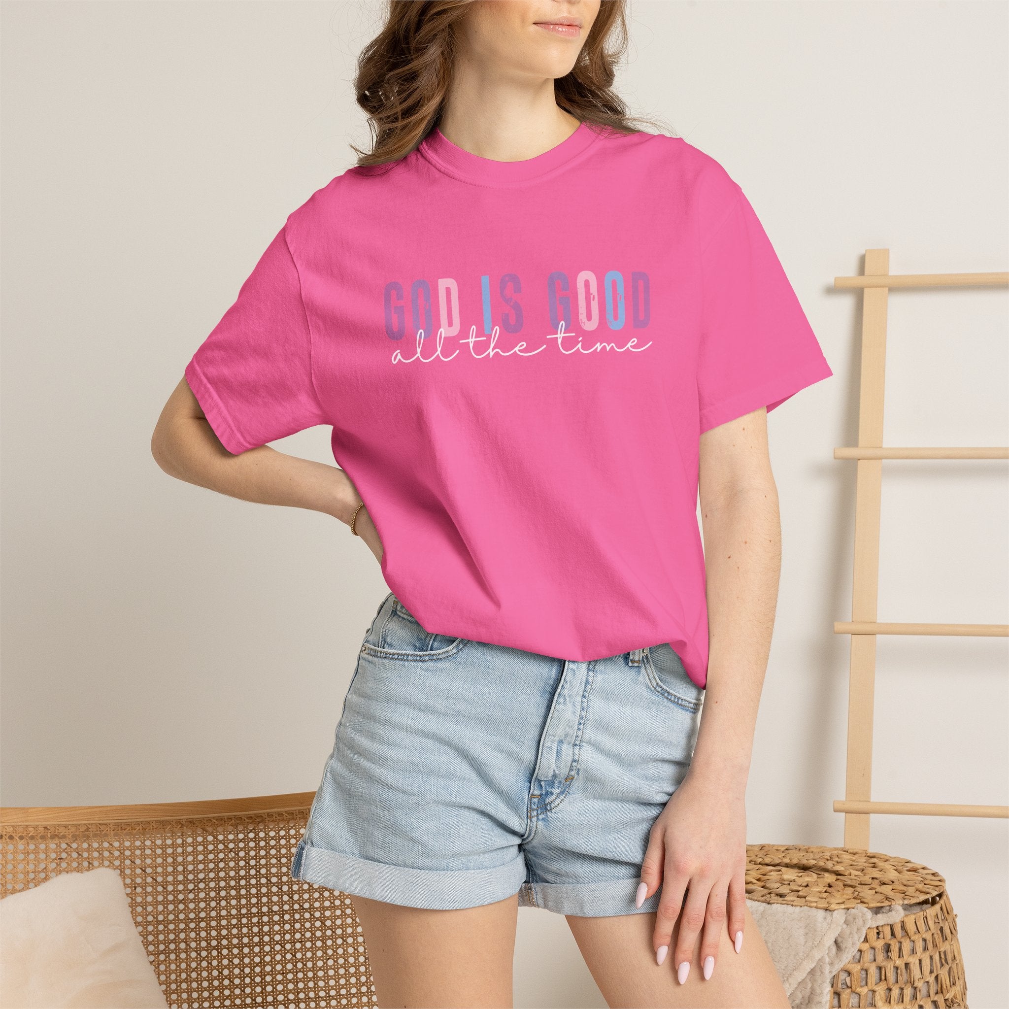 God Is Good Tee — 'God Is Good All The Time' Faith Graphic T-Shirt