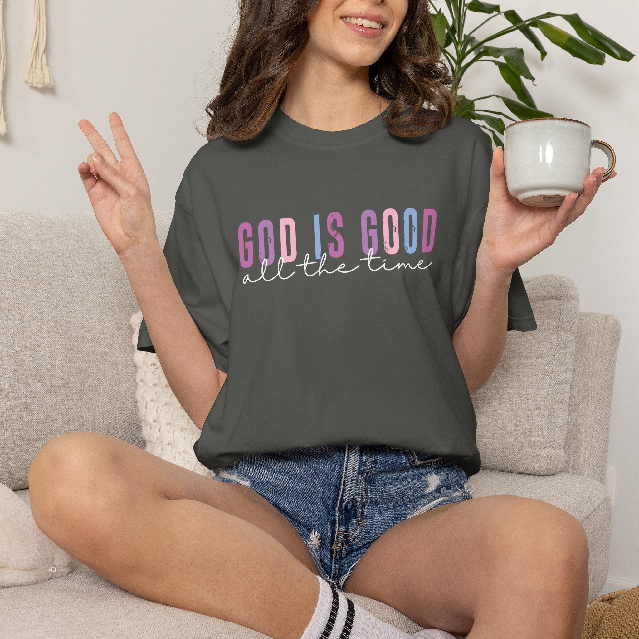 God Is Good T-Shirt — 'God Is Good All the Time' Inspirational Christian Tee