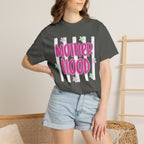 Motherhood Retro Flower T-Shirt — Vintage-Inspired Mom Tee