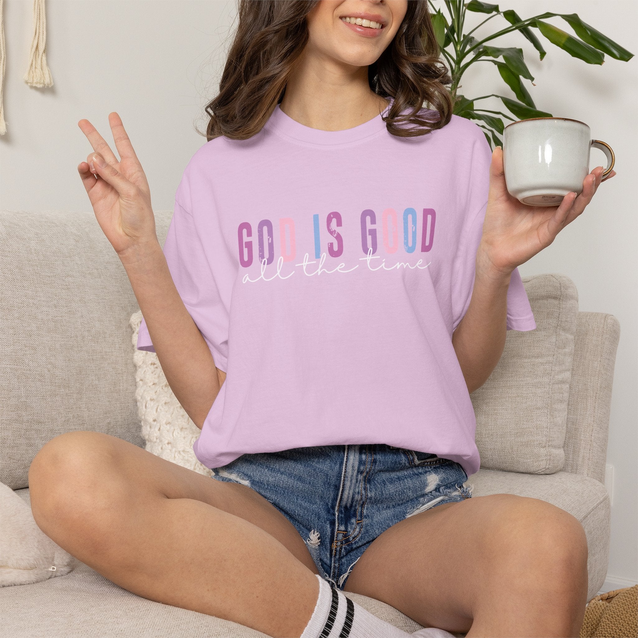God Is Good T-Shirt — 'God Is Good All the Time' Inspirational Christian Tee