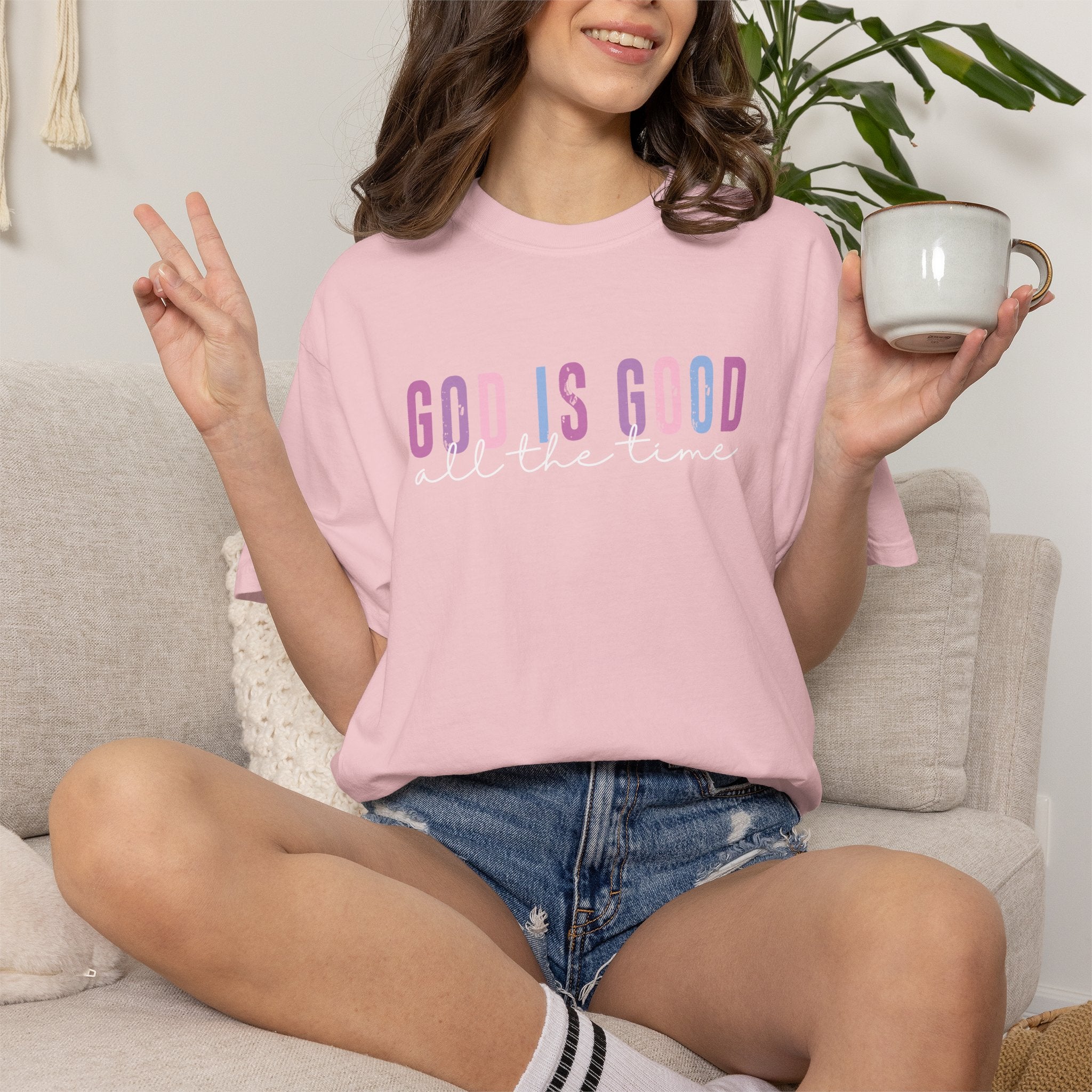 God Is Good T-Shirt — 'God Is Good All the Time' Inspirational Christian Tee