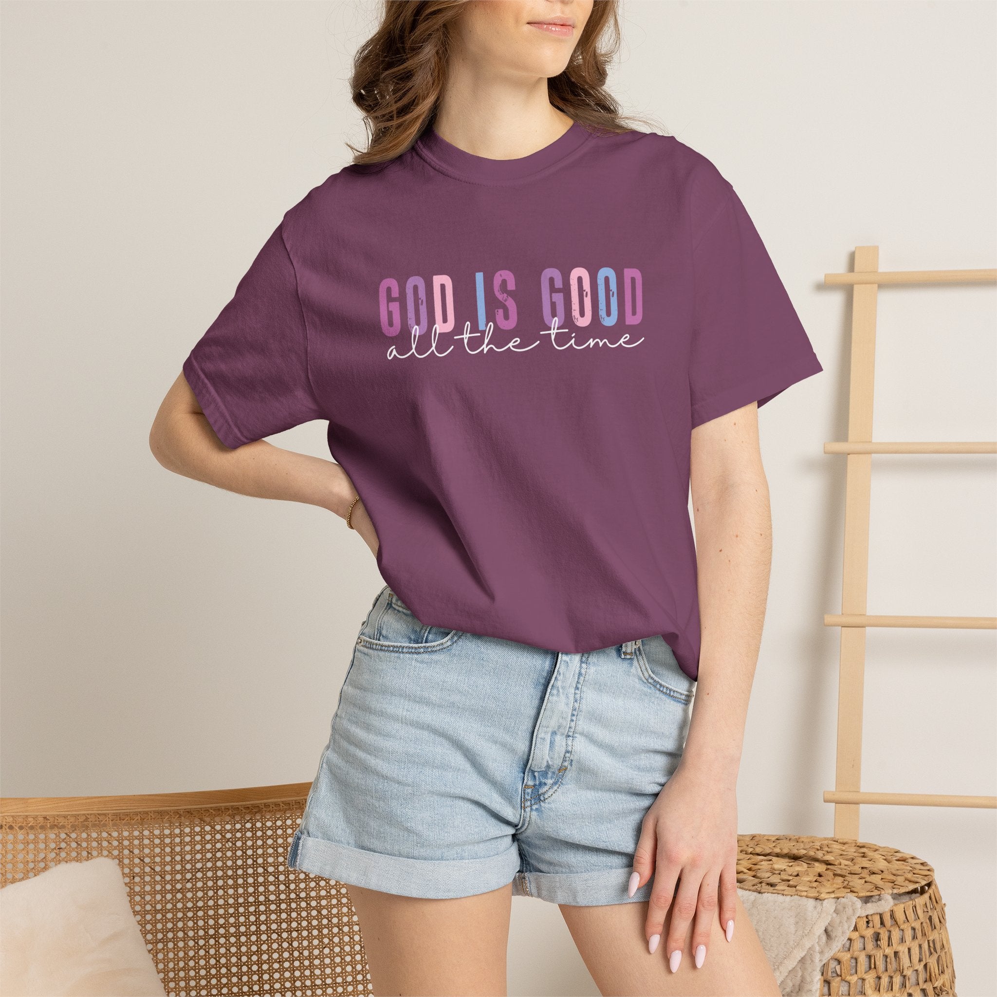 God Is Good Tee — 'God Is Good All The Time' Faith Graphic T-Shirt