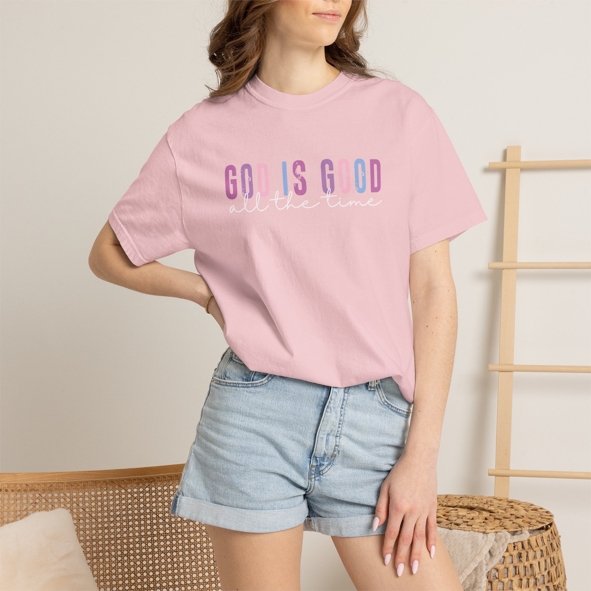 God Is Good Tee — 'God Is Good All The Time' Faith Graphic T-Shirt