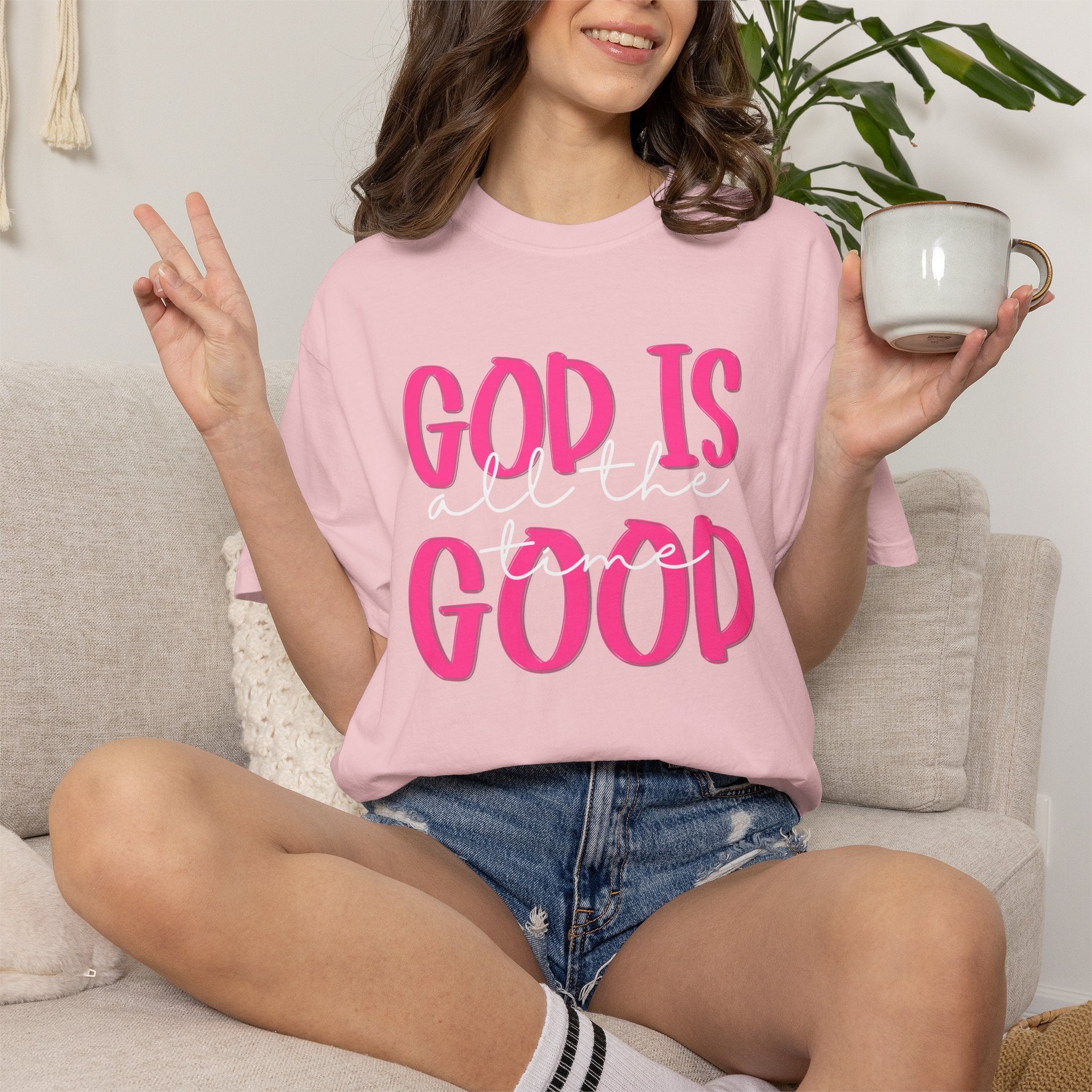 God Is All The Time Good T-Shirt — Inspirational Christian Tee