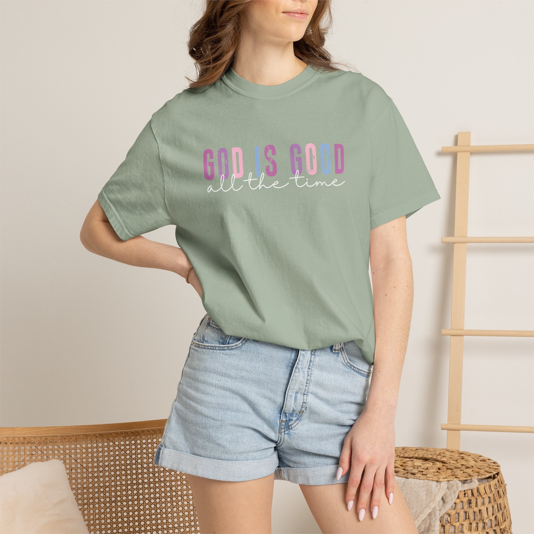 God Is Good Tee — 'God Is Good All The Time' Faith Graphic T-Shirt