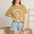 Good Vibes Only Peace Sign T-Shirt