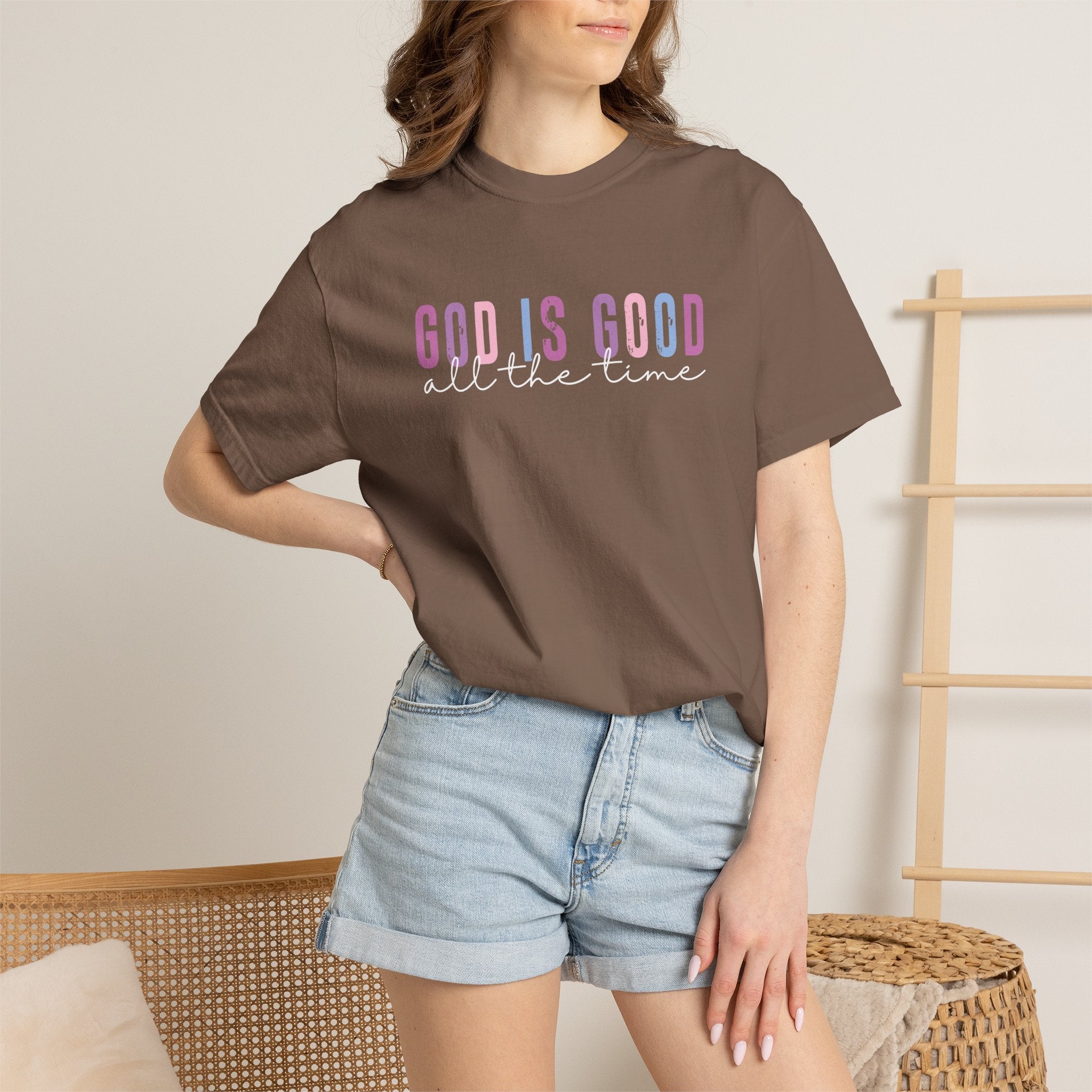 God Is Good Tee — 'God Is Good All The Time' Faith Graphic T-Shirt