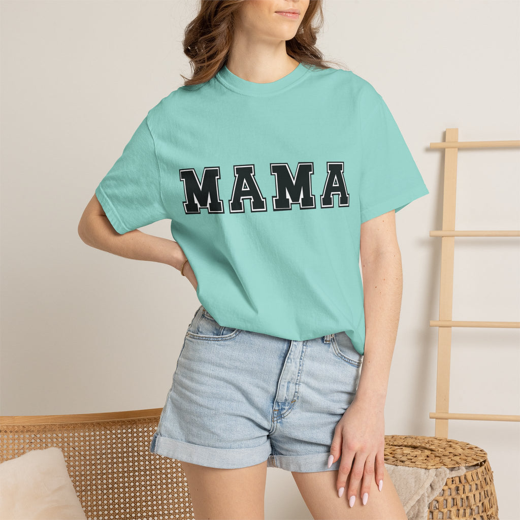 Mama Graphic Tee — Bold Varsity Mom T-Shirt (Mama)