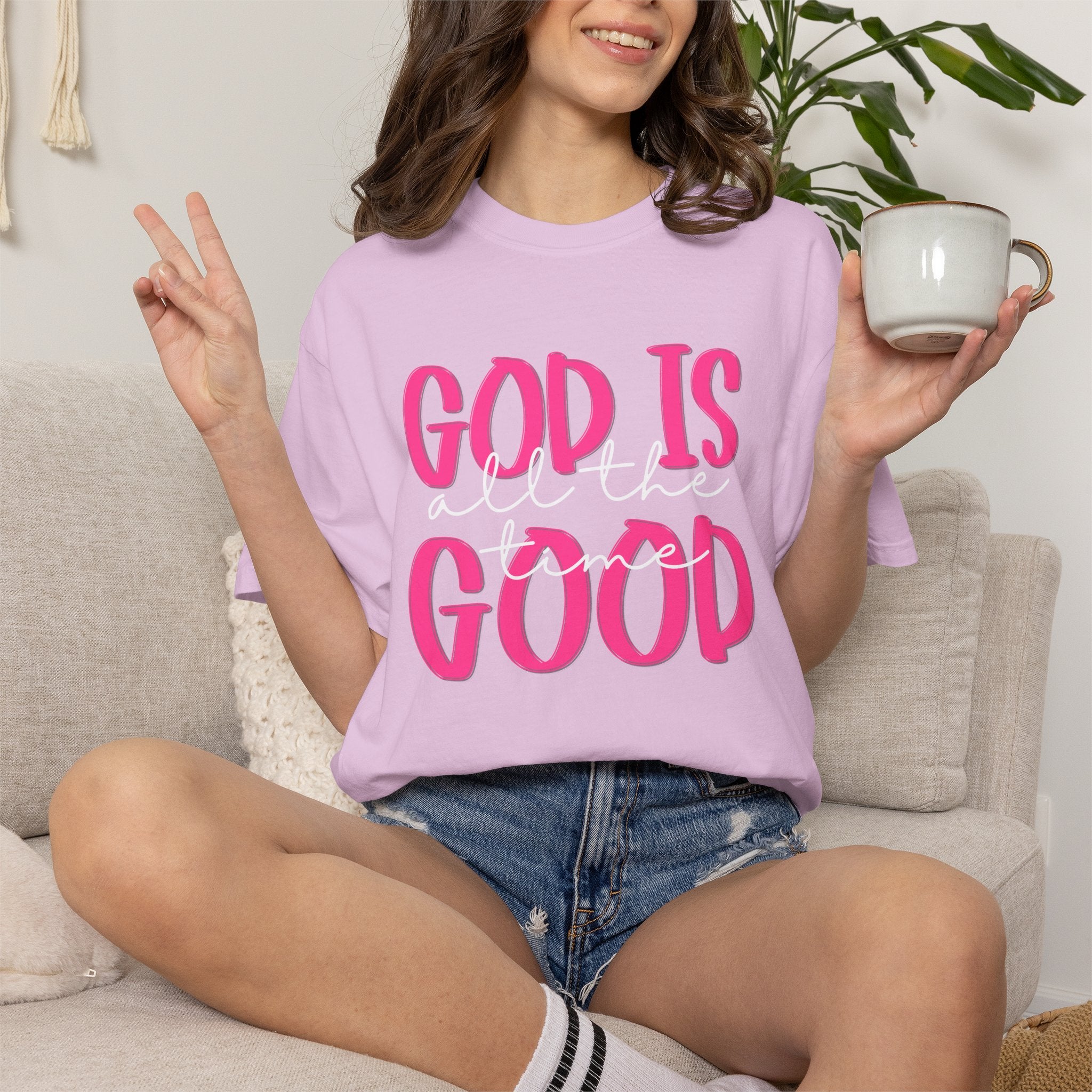 God Is All The Time Good T-Shirt — Inspirational Christian Tee