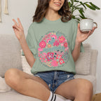 Mama Floral T‑Shirt — Pink Flower Bouquet Mother's Day Tee