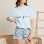 Faith Over Fear T-Shirt — Inspirational Christian Graphic Tee