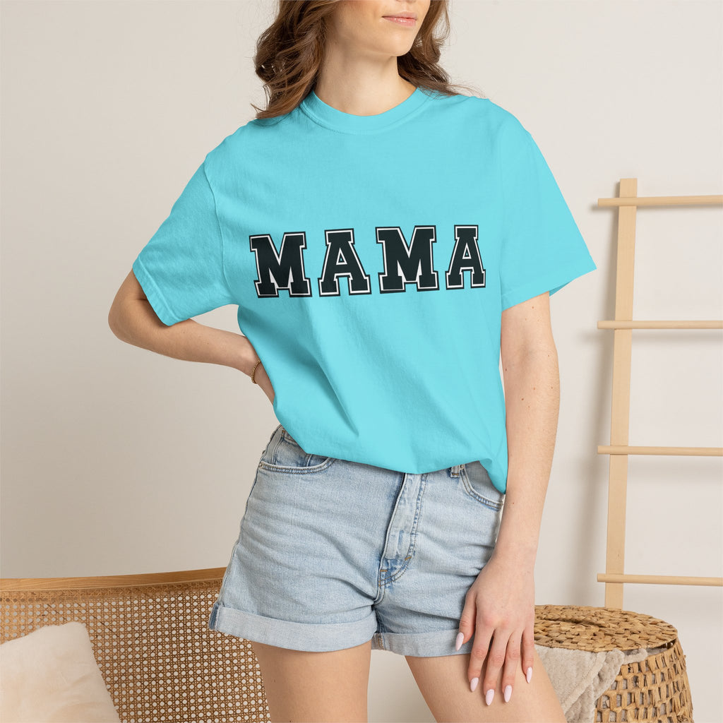 Mama Graphic Tee — Bold Varsity Mom T-Shirt (Mama)