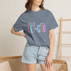 Let Go Let God T-Shirt — Faith-Inspired Graphic Tee