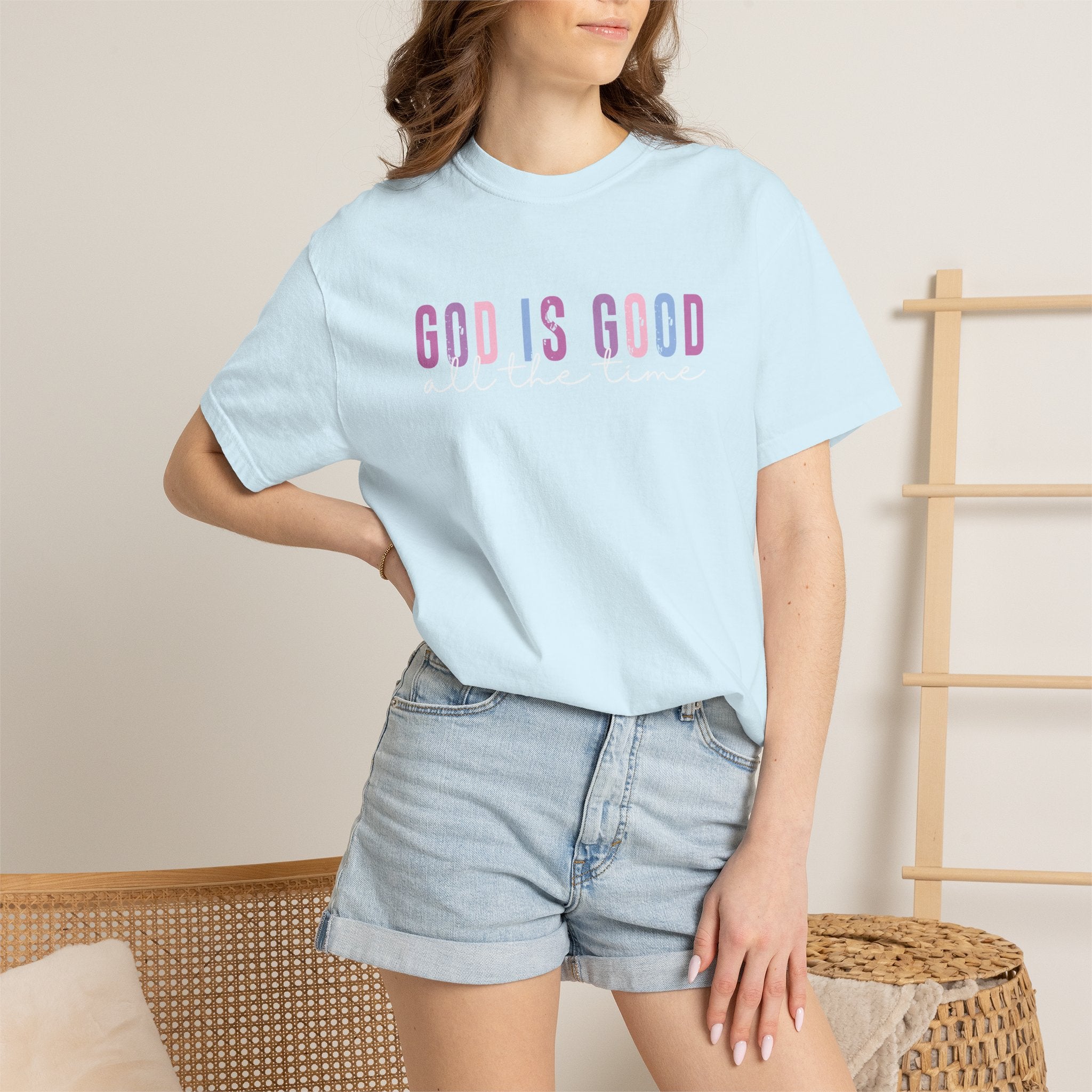 God Is Good Tee — 'God Is Good All The Time' Faith Graphic T-Shirt